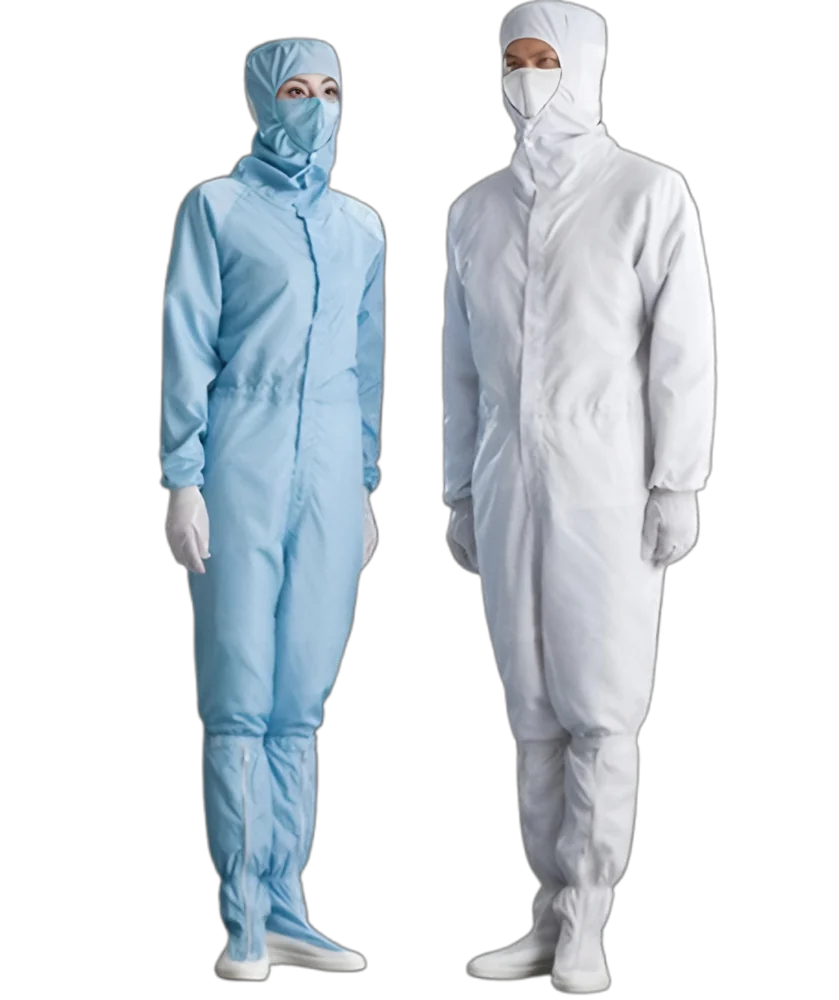 Antistatic cleanroom uniforms from the Engimed product portfolio
